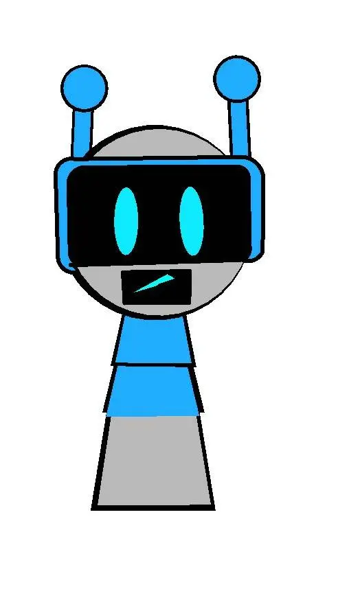 ai character: Bluebot(Creator) background