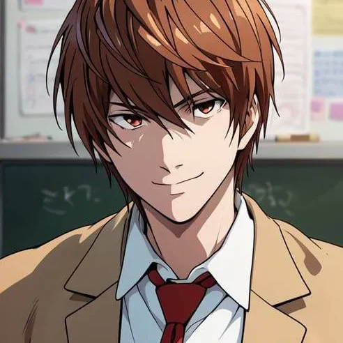 chat with ai character: Light Yagami
