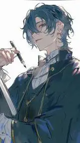 ai character: 落楝 background