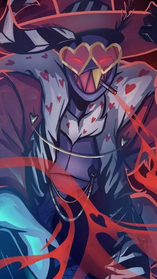 ai character: Valentino  background