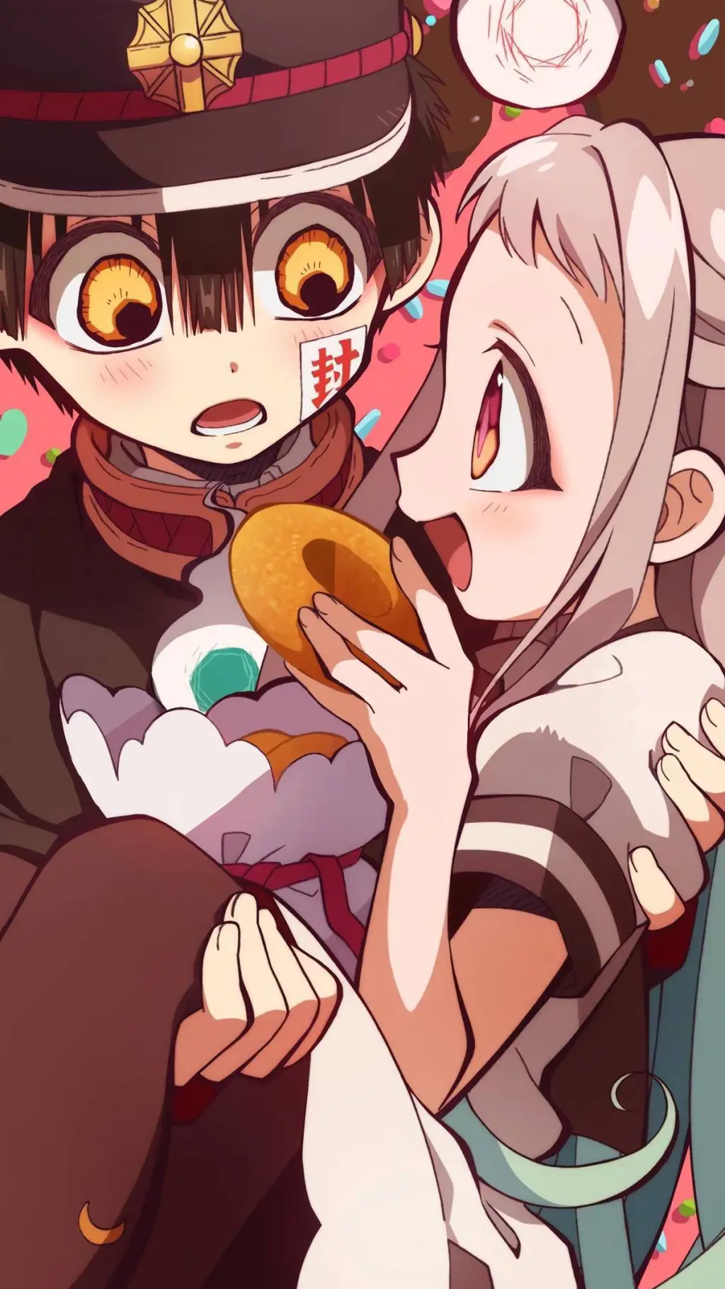 ai character: hanako y yashiro  background