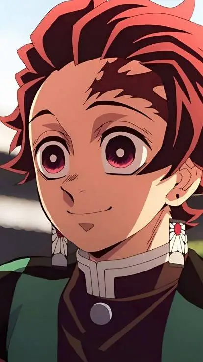 ai character: tanjiro  background