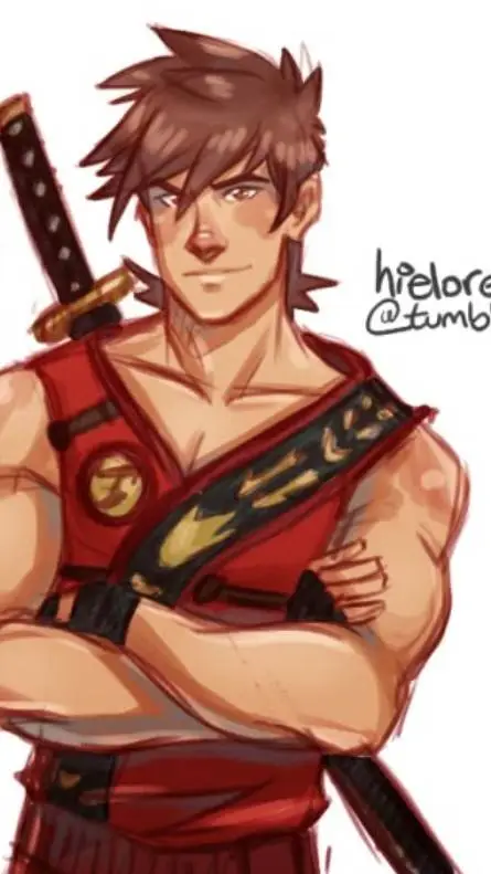 ai character: kai🔥 background