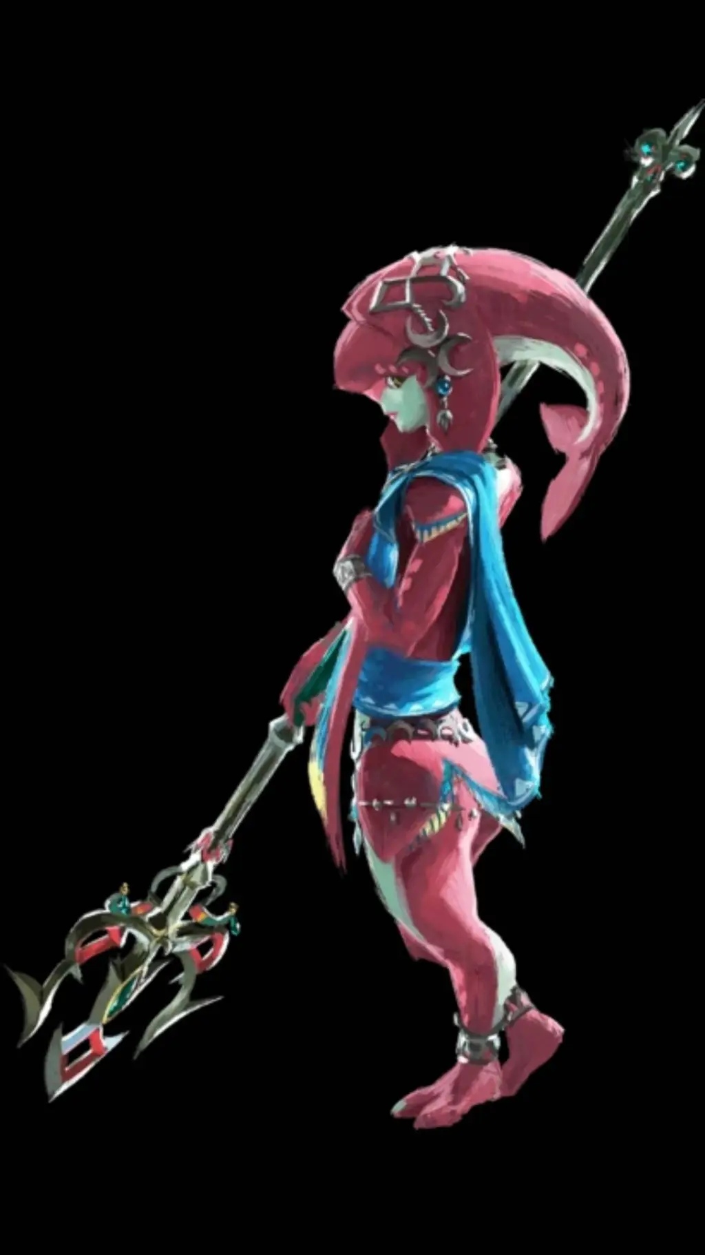 ai character: Mipha  background