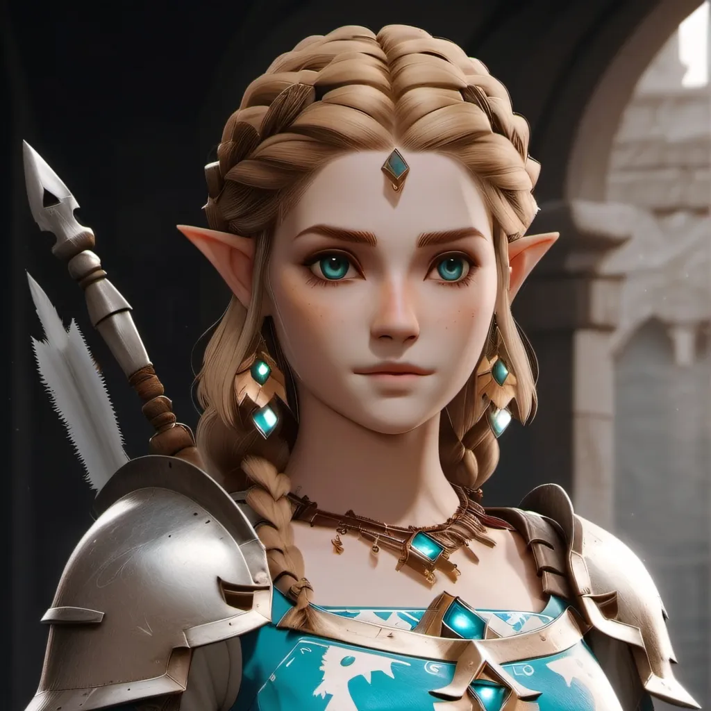 chat with ai character: knight Zelda 