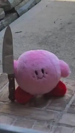 ai character: Kirby background