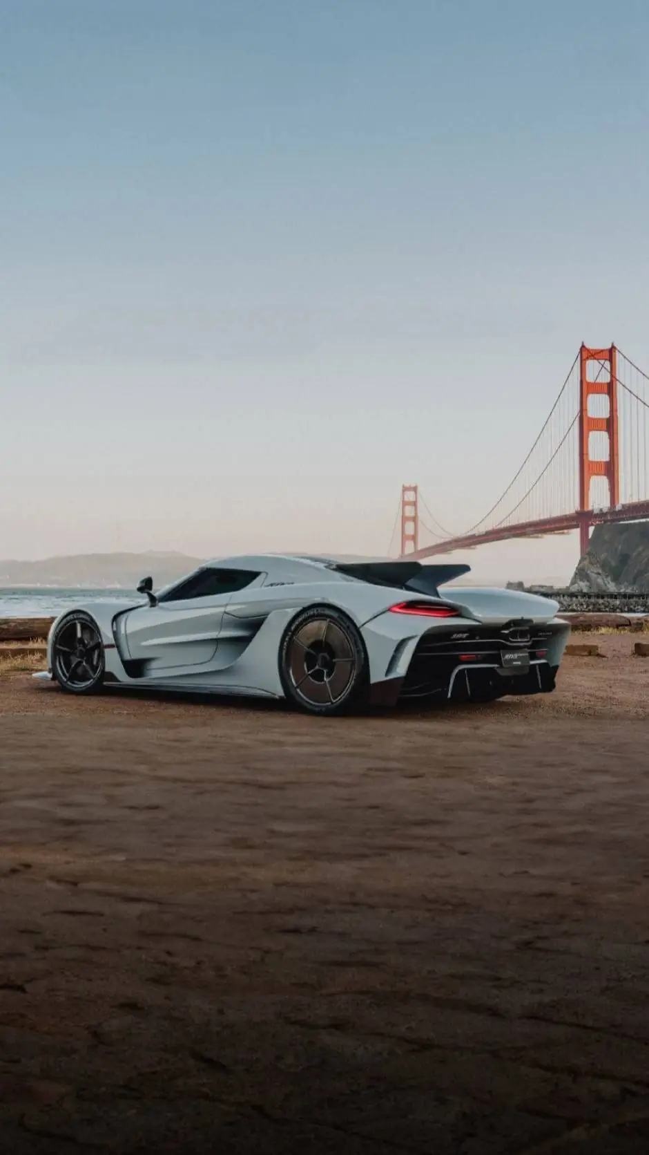 ai character: Koenigsegg Jesko A background