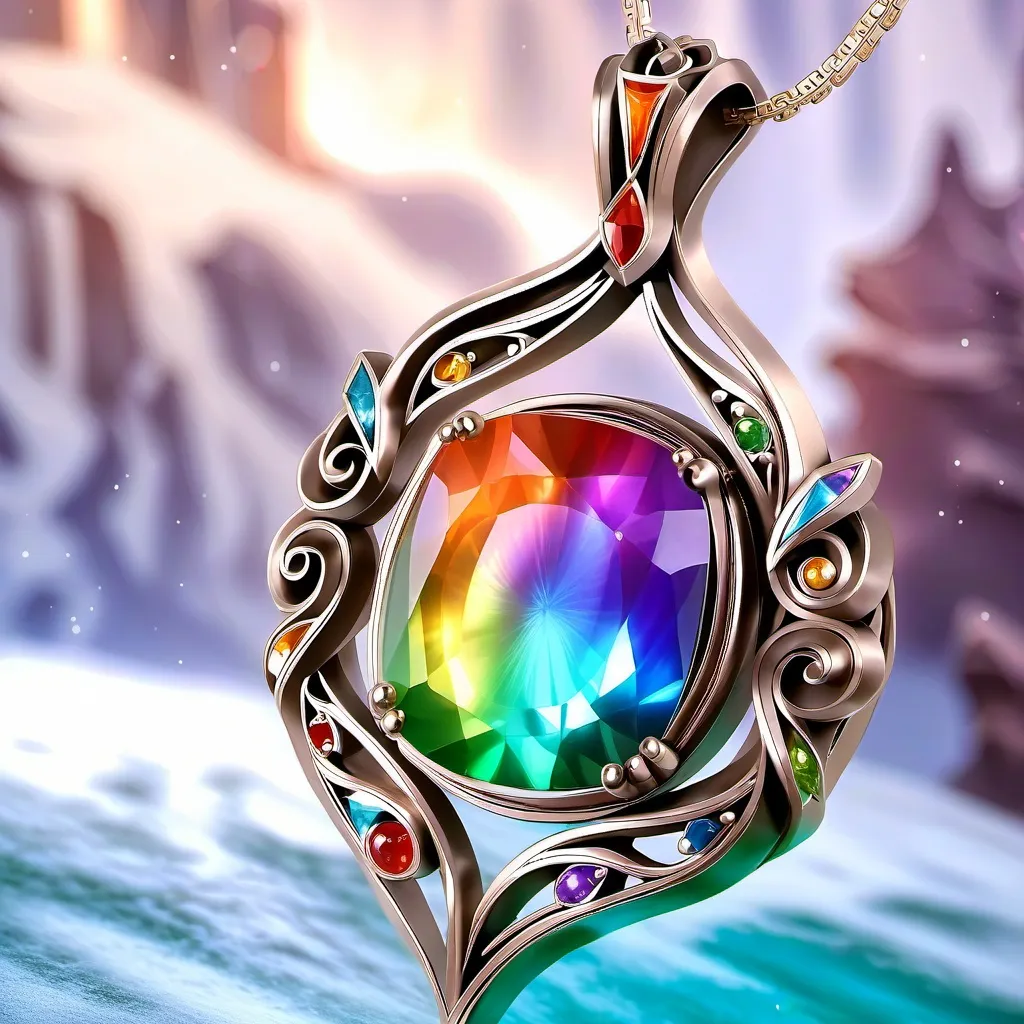 chat with ai character: the rainbow neckla