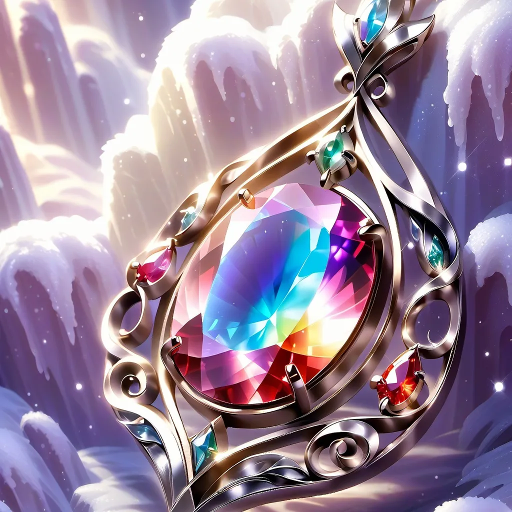 chat with ai character: rainbow necklace 