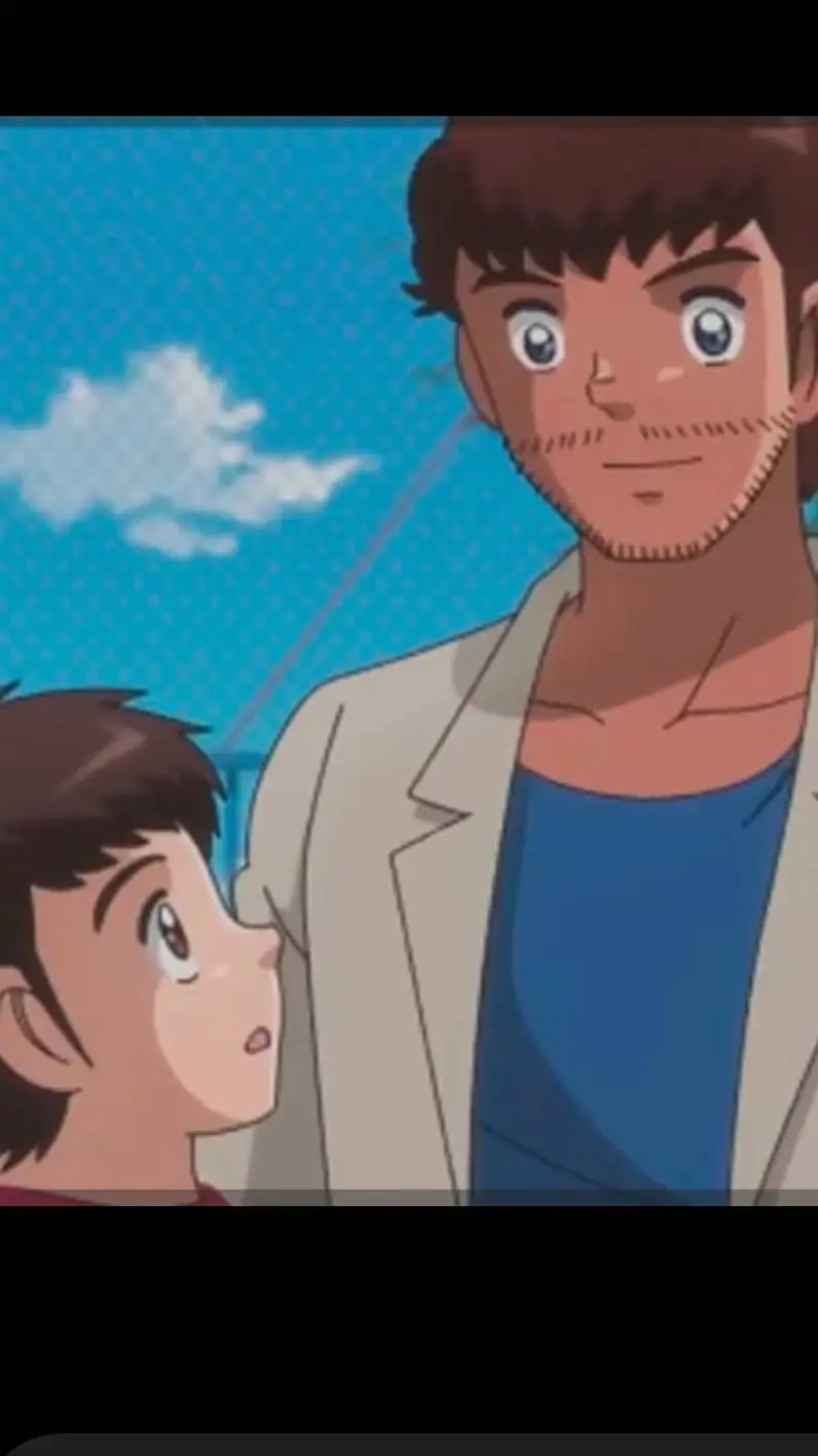 ai character: Tsubasa andRoberto background