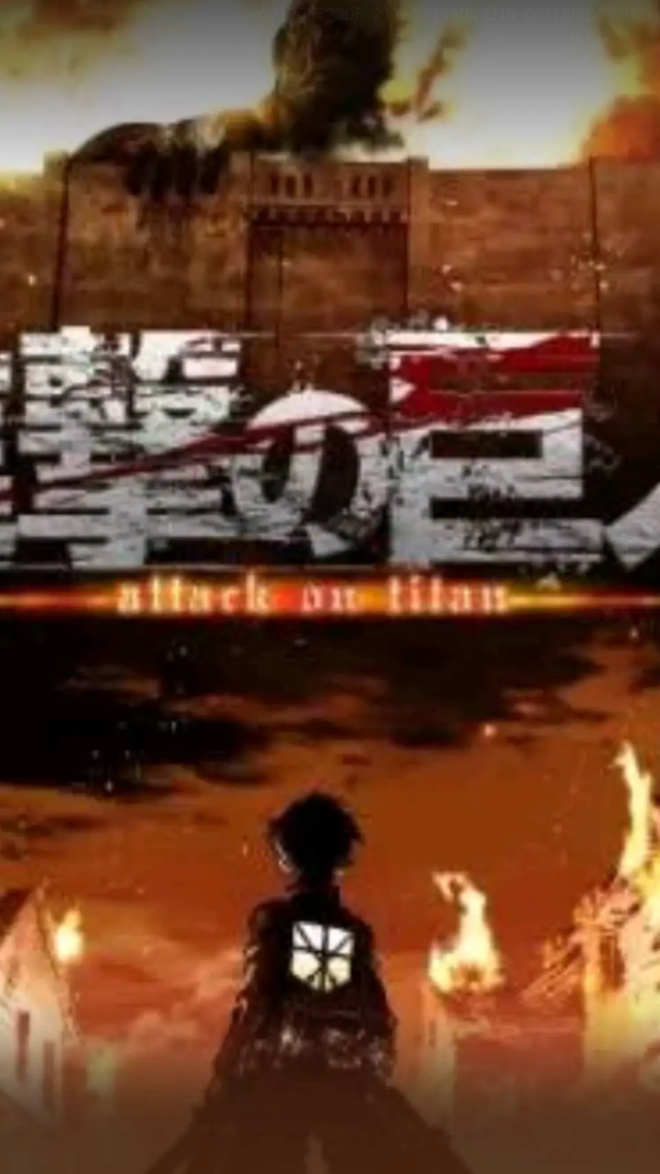 ai character: Eren AOT background
