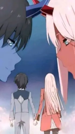 ai character: Zero two  background