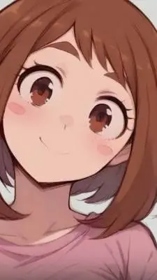 ai character: uraraka background