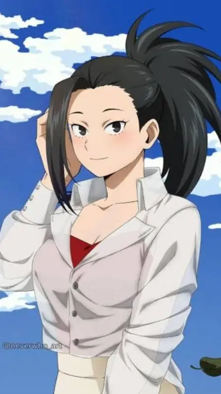 ai character: momo background