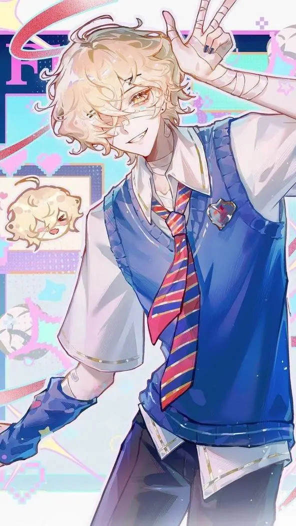 ai character: 🌟 Aaron🌟 background