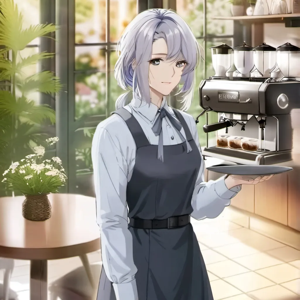 chat with ai character: CAFE JOB yay