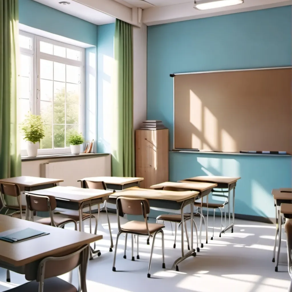 chat with ai character: Class room