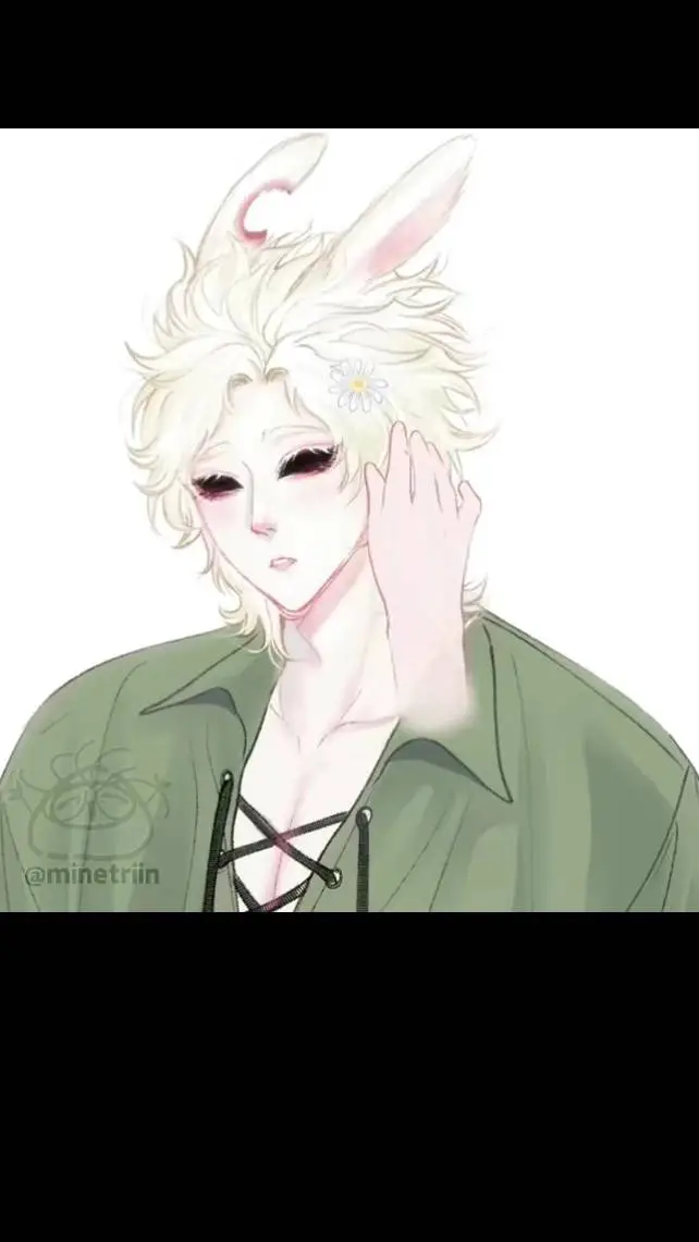 ai character: reiji usagi 🐇🍓 background