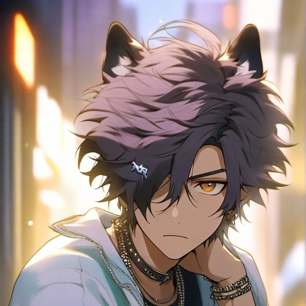 chat with ai character: Vex (Dog boy) 