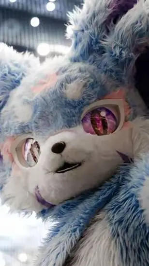 ai character: chinees mask cot background