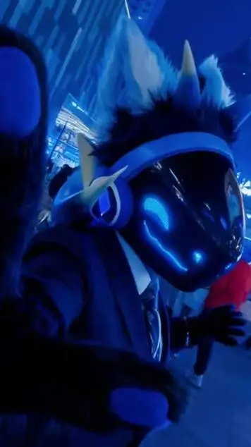 ai character: cool man background