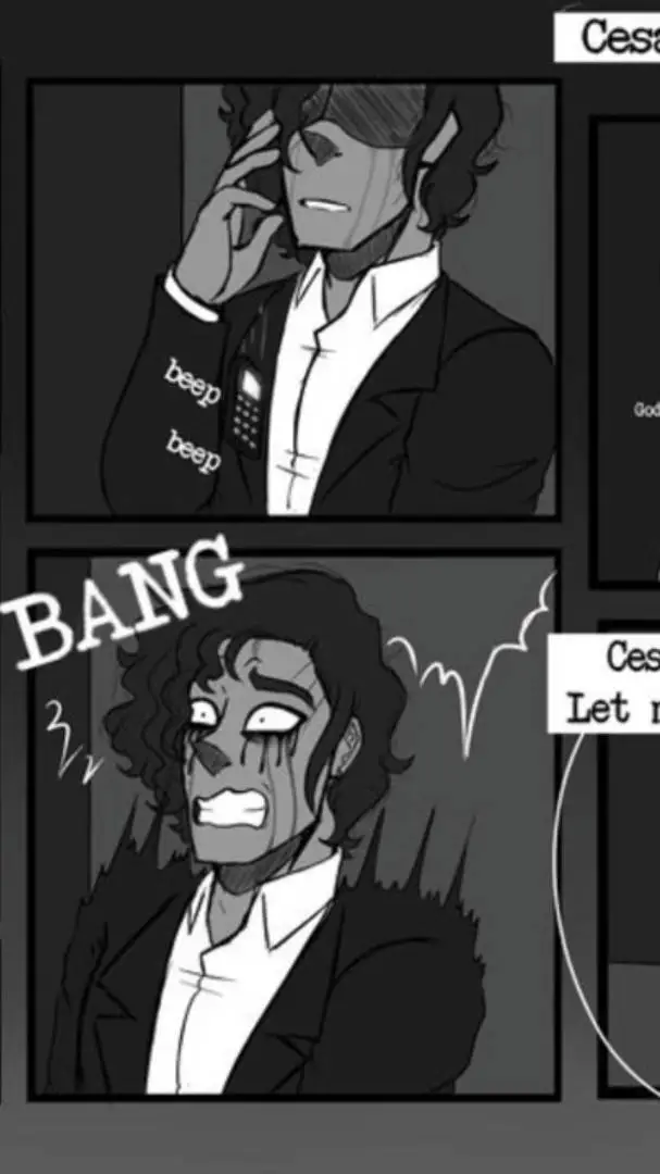 ai character: Cesar swapped au background