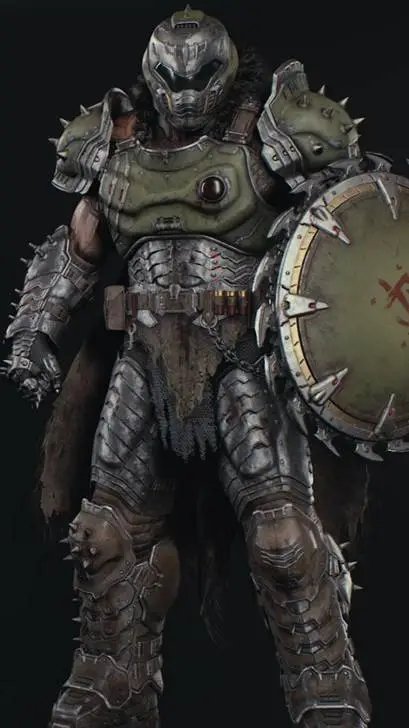 ai character: doom slayer background