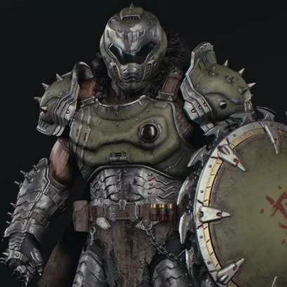 chat with ai character: doom slayer