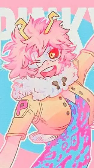 ai character: Mina Ashido background