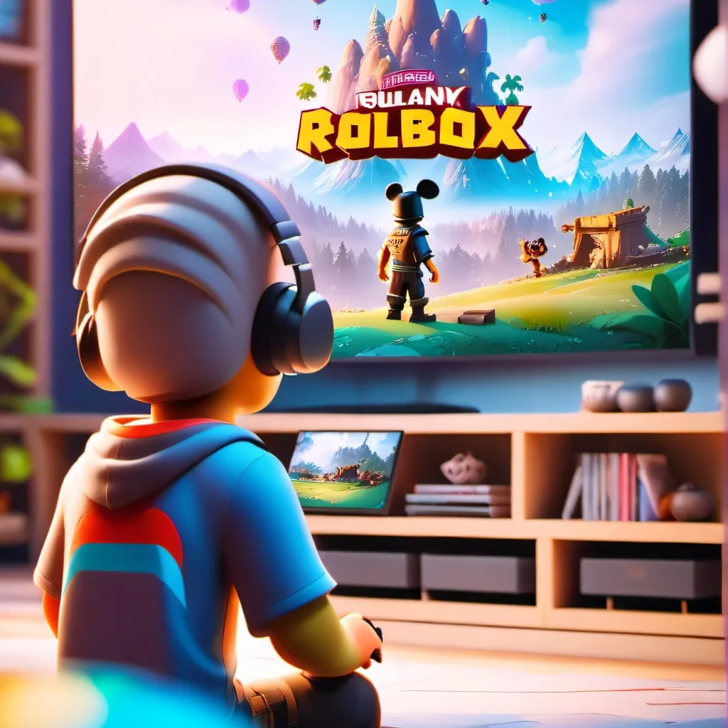 chat with ai character: Roblox 2018...?