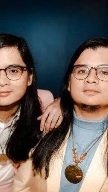 ai character: Ben&Ben  background