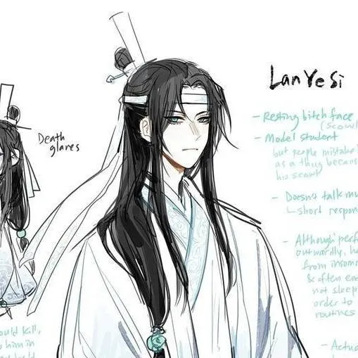 chat with ai character: Lan Ye Si (OC) 