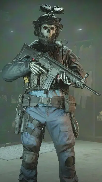ai character: Гоуст.  background