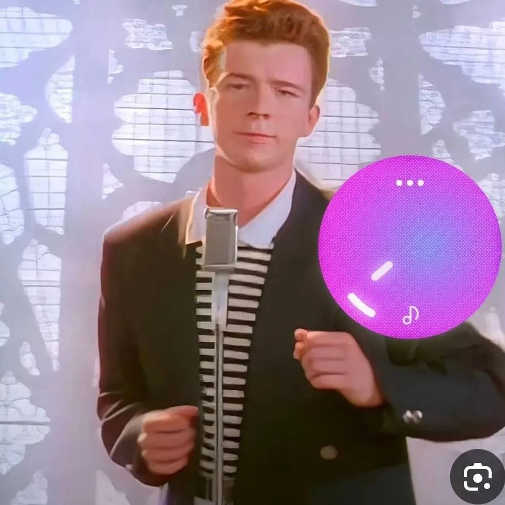 chat with ai character: rickrolled