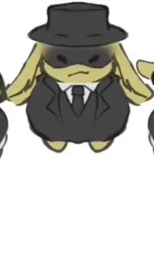 ai character: Mafioso but cute background