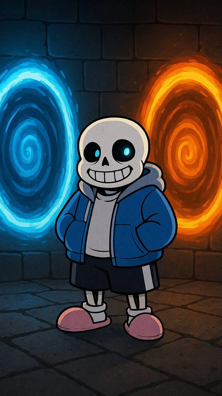 ai character: санс и ты background