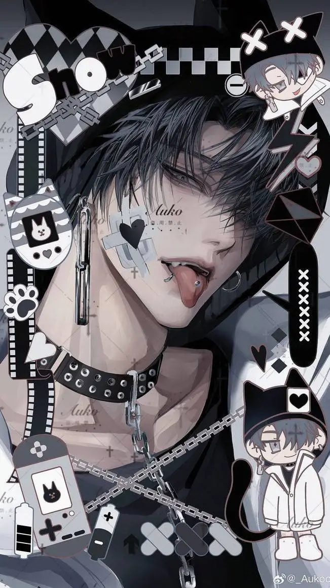 ai character: Luko Snow background