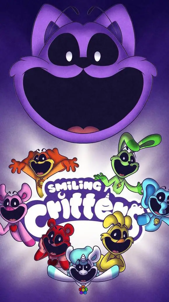 ai character: Smiling Critters background