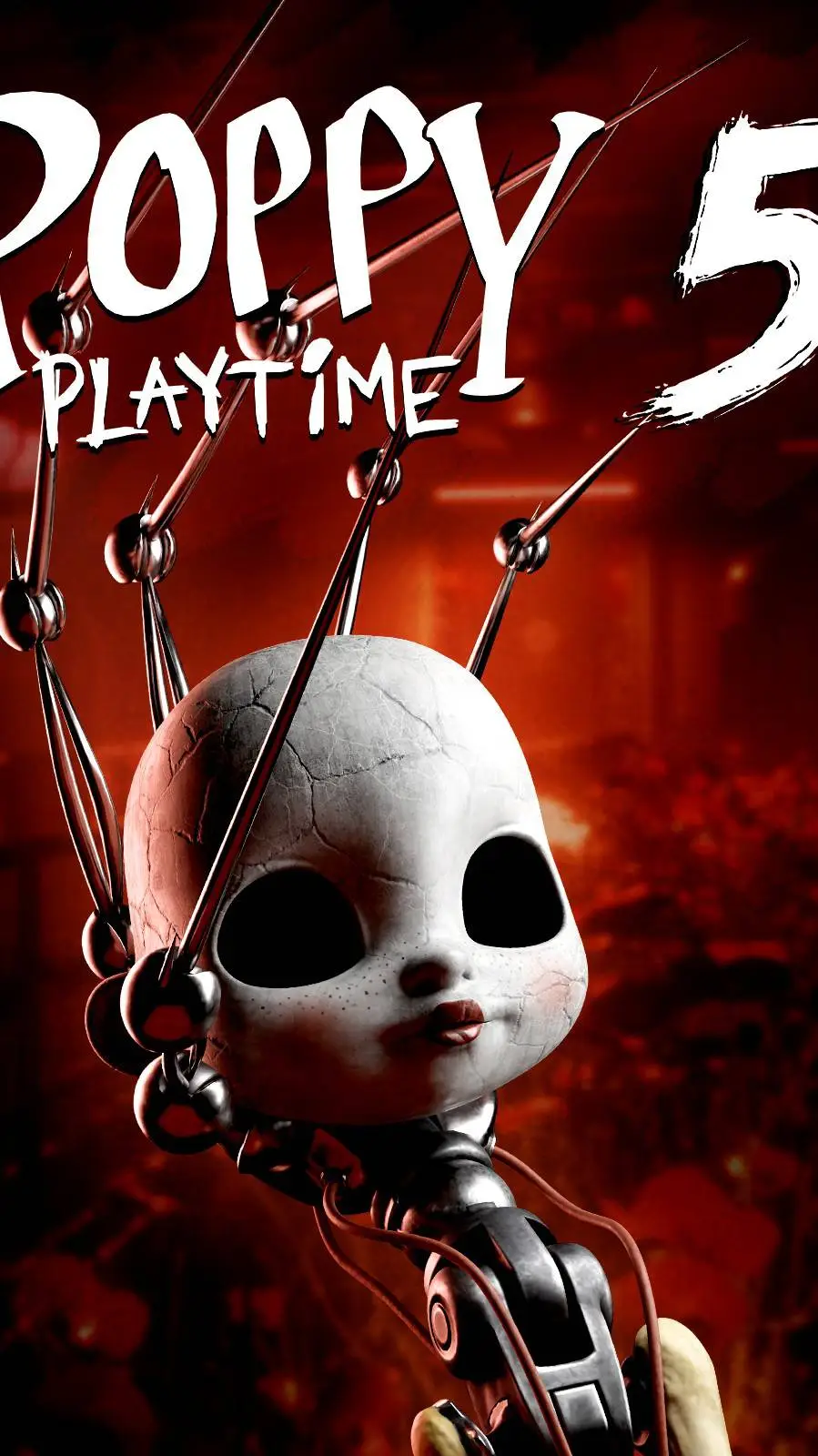 ai character: Poppy Playtime V background