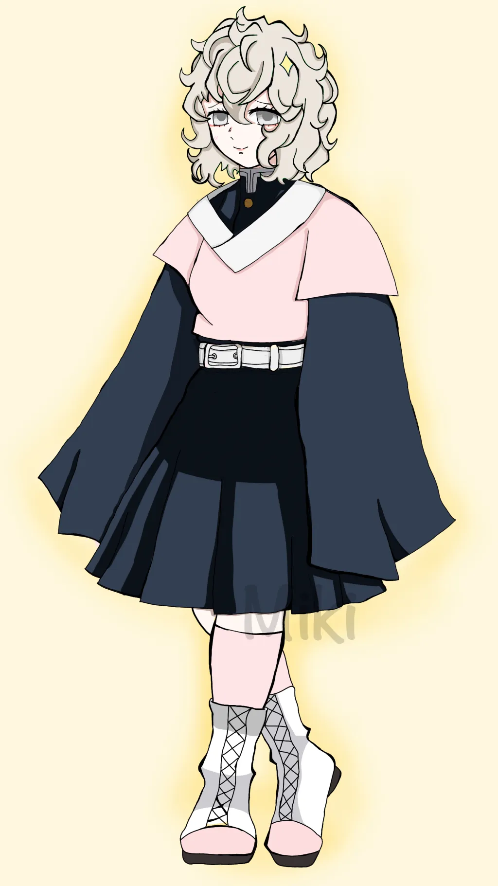 ai character: Mizuki (my oc) background