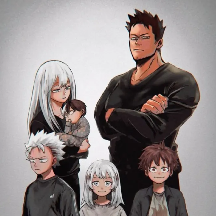 chat with ai character: Todoroki fam react