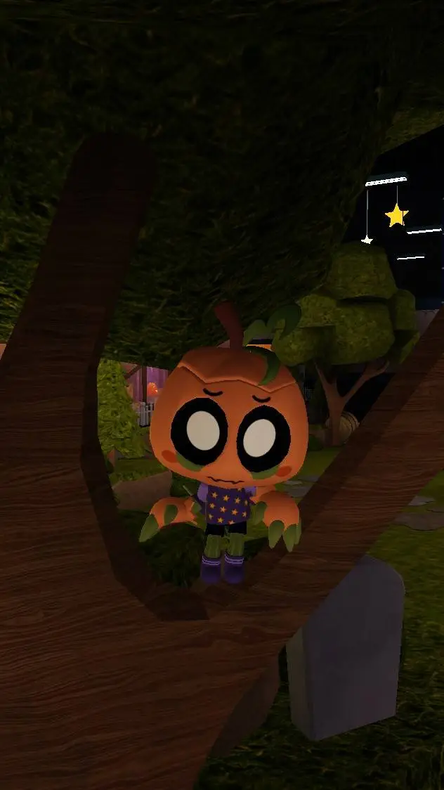 ai character: gourdy >:3 background