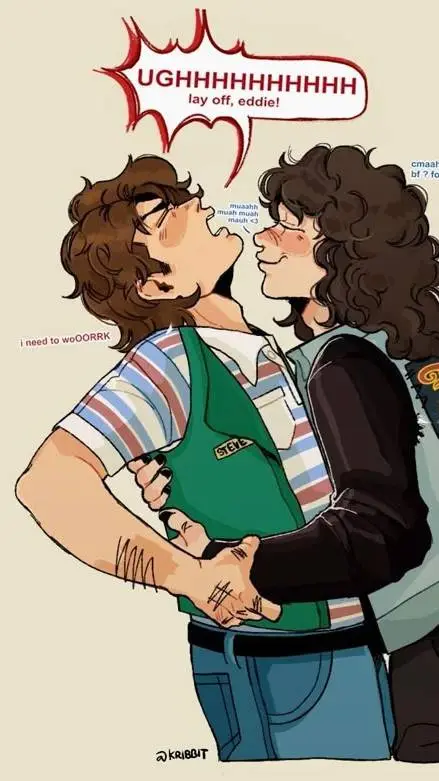 ai character: eddie y steve ^₩^ background