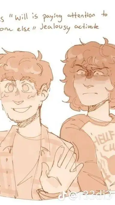 ai character: byler, mike celoso background