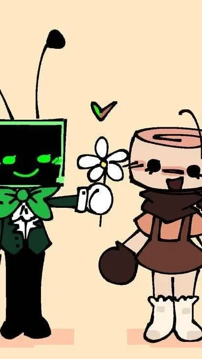 ai character: Shelly n Vee(Poly) background