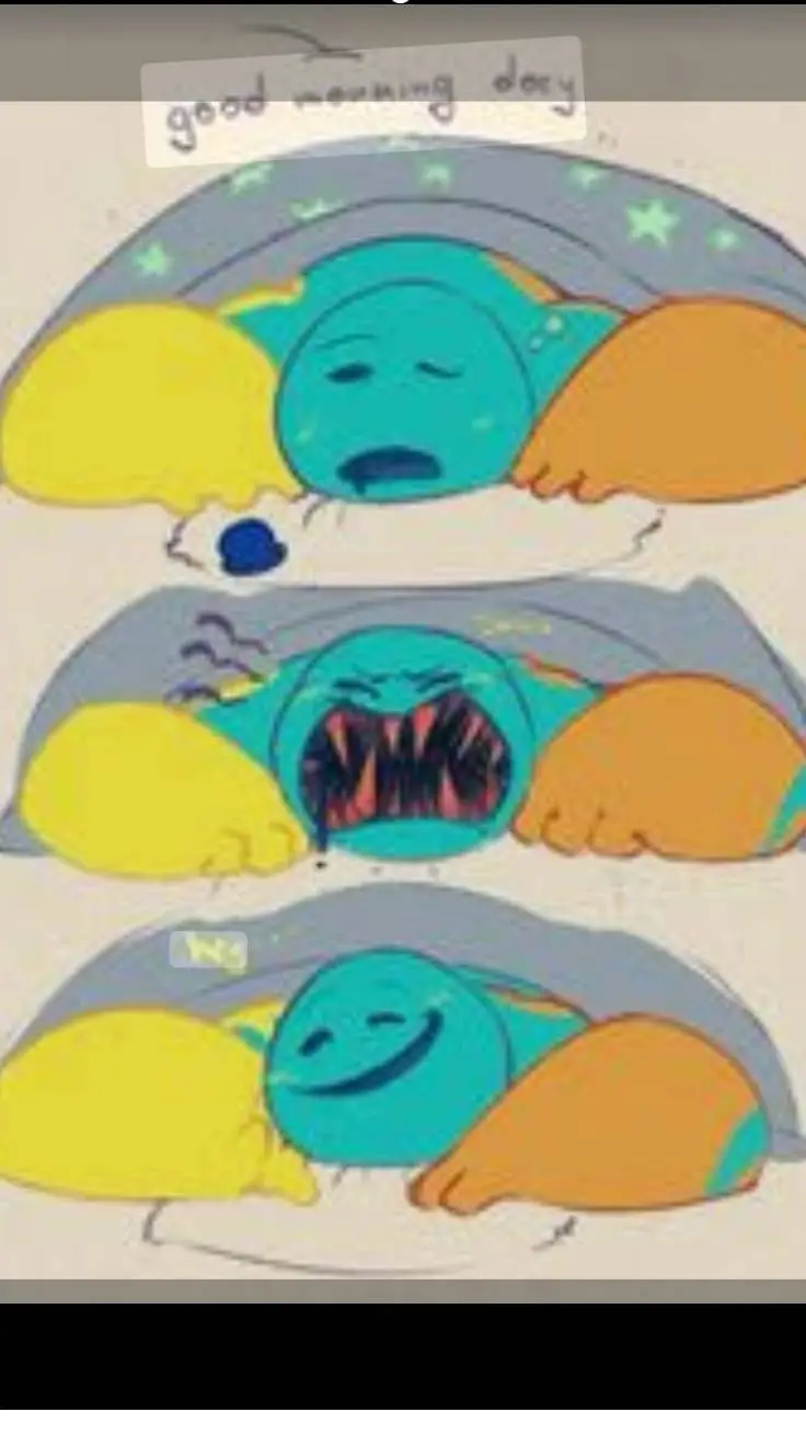 ai character: Doey durmiendo♥️🩵😍 background
