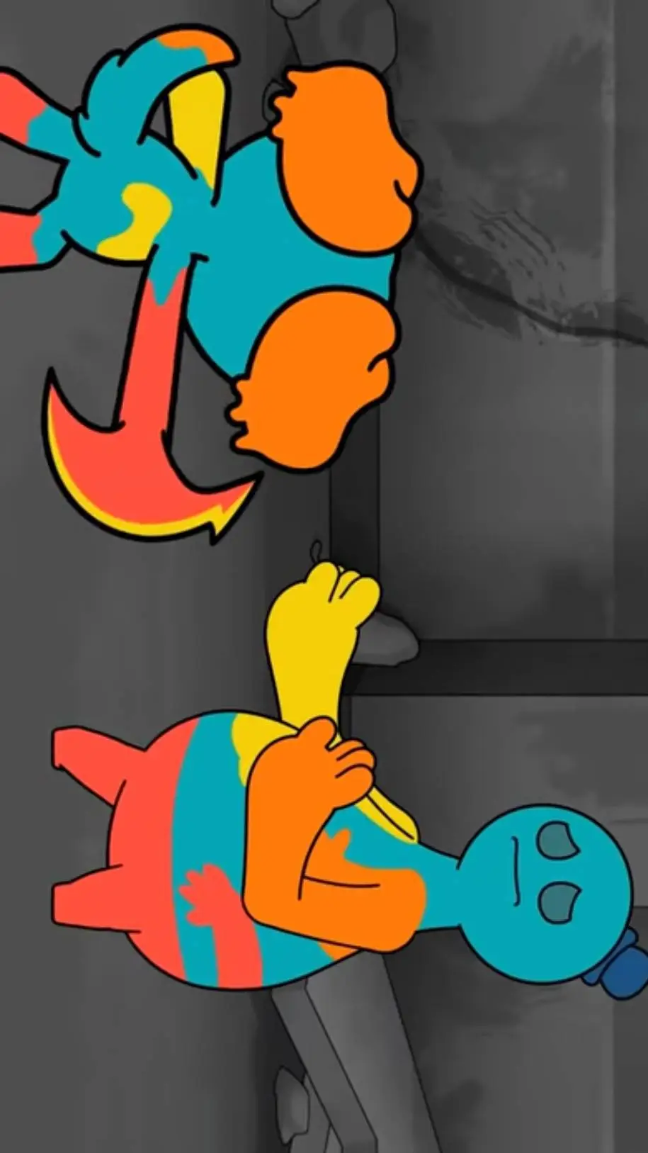 ai character: Dogday de arcilla  background