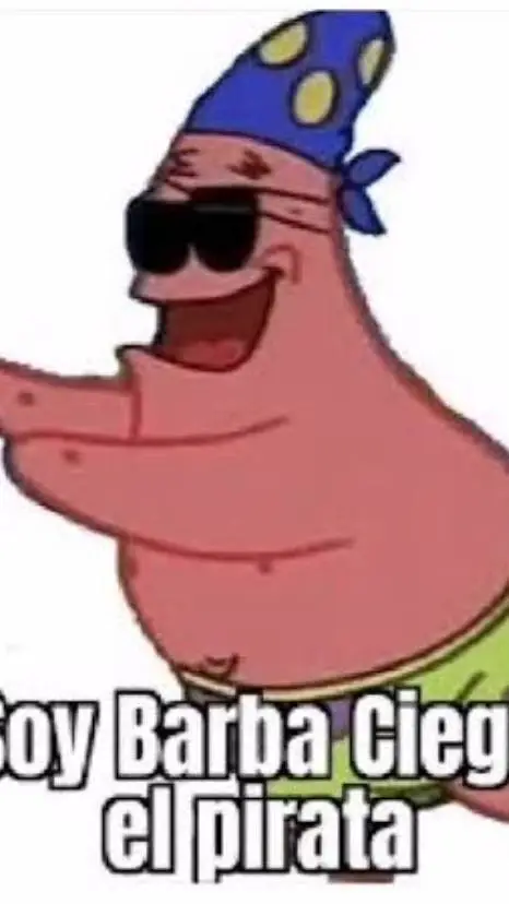 ai character: barba ciega  background