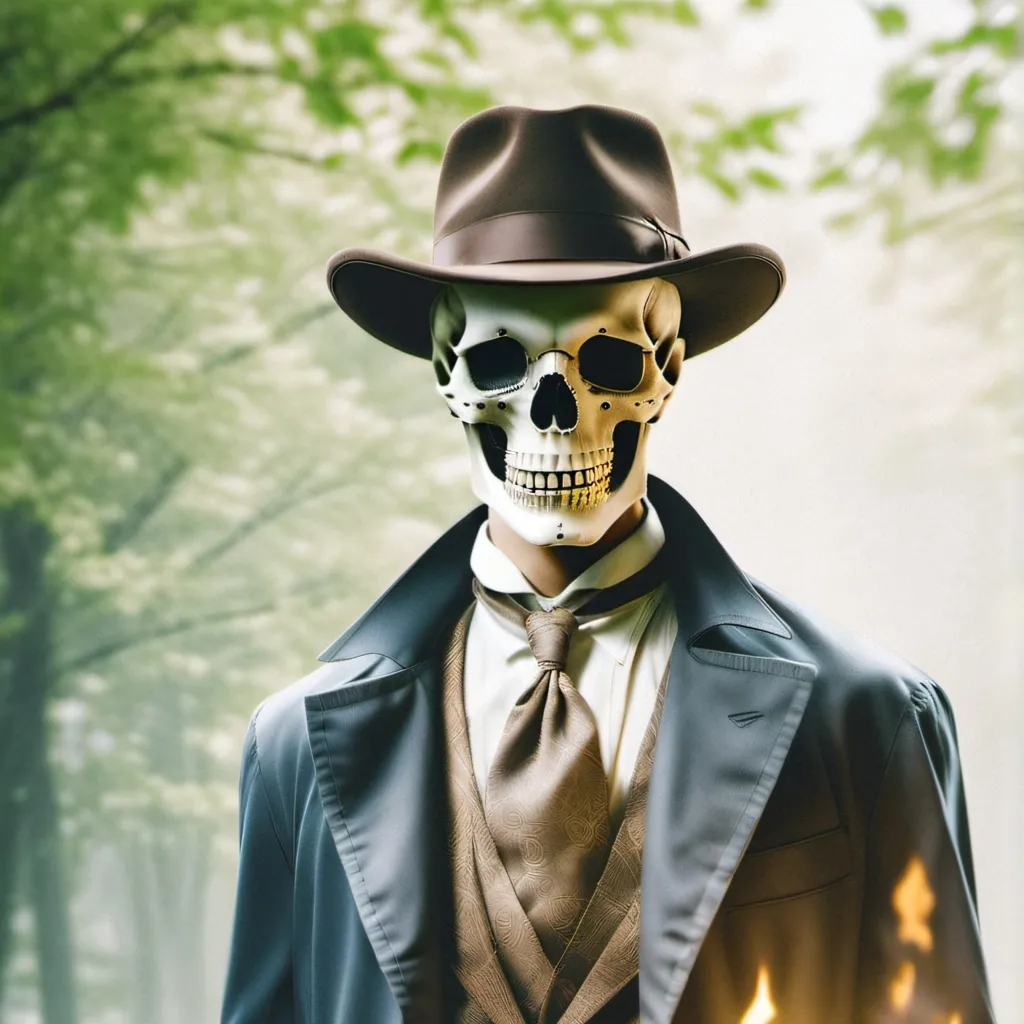 chat with ai character: skulduggery