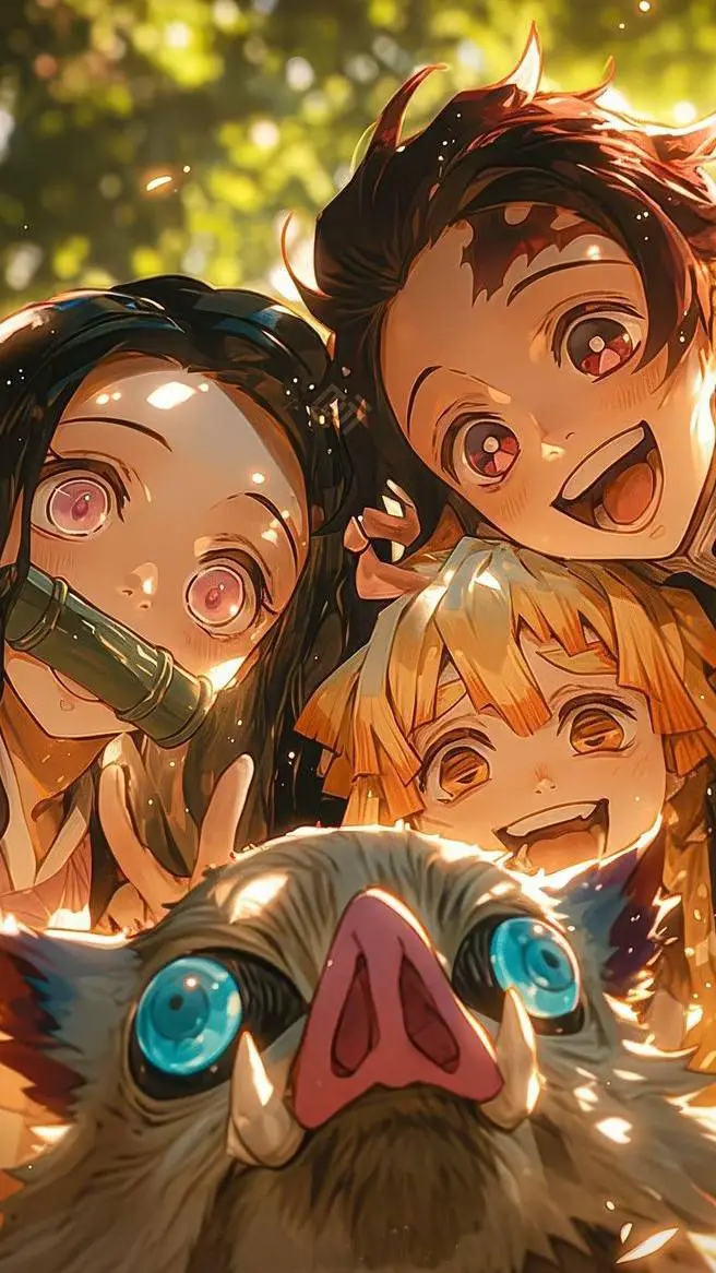 ai character: tanjiro kamado background